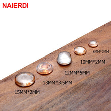 Load image into Gallery viewer, NAIERDI 30-80PCS Self Adhesive Rubber Damper Buffer Cabinet Bumpers Silicone Furniture Pads Cushion Protective Hardware