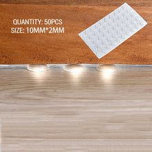 Load image into Gallery viewer, NAIERDI 30-80PCS Self Adhesive Rubber Damper Buffer Cabinet Bumpers Silicone Furniture Pads Cushion Protective Hardware