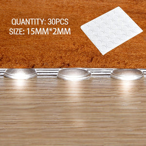 NAIERDI 30-80PCS Self Adhesive Rubber Damper Buffer Cabinet Bumpers Silicone Furniture Pads Cushion Protective Hardware