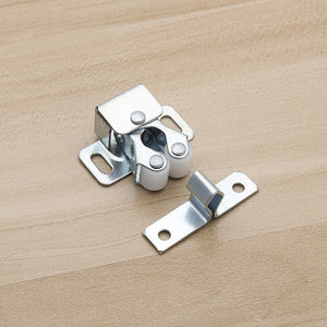 NAIERDI 2PCS Door Stop Closer Stoppers Damper Buffer Magnet Cabinet Catches For Wardrobe Hardware Furniture Fittings