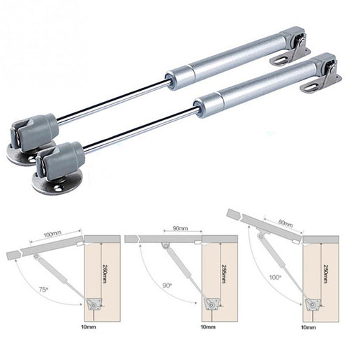 40-150N/4-15KG Hydraulic Hinges Door Lift Support for Kitchen Cabinet Pneumatic Gas Spring for Wood Furniture Hardware Wholesale